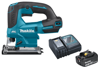 Makita DJV184Z + Makita Kit de Démarrage 18 V LXT 3,0 Ah BL1830B/DC18RC