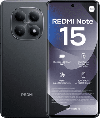 Redmi Note 15 128GB Zwart 4G