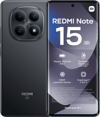 Redmi Note 15 128GB Zwart 5G