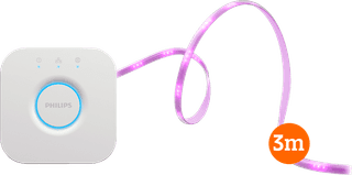 Philips Hue Solo Ruban LED 3 Mètres + Philips Hue Bridge