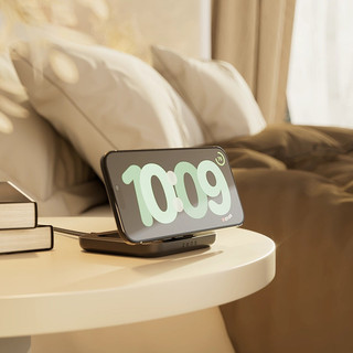 Zens MagSafe et Qi2 Chargeur Sans Fil 15 W avec Support Noir