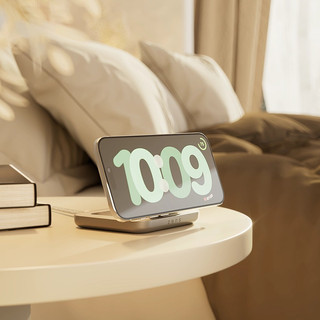 Zens MagSafe et Qi2 Chargeur Sans Fil 15 W avec Support Blanc