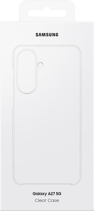 Samsung Galaxy A27 Card Slot Back Cover Transparant