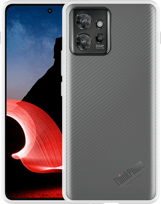 Just in Case Soft Design Motorola ThinkPhone Back Cover Transparent