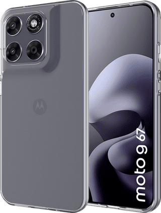 Just in Case Soft Design Motorola Moto G867/G77 Back Cover Transparent