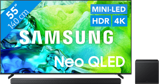 Samsung Neo QLED 55" QN80H (2026) + Samsung HW-B750F (2025)