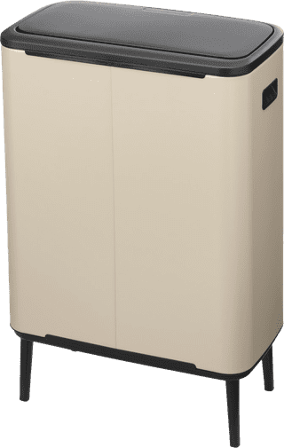 Brabantia Bo Touch Bin Hi Poubelle 60 Litres Soft Beige