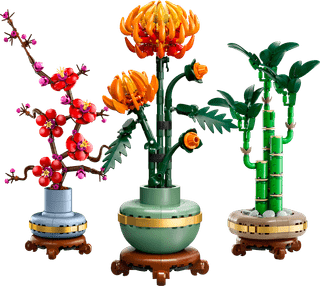 LEGO - Trio de Plantes Asiatiques