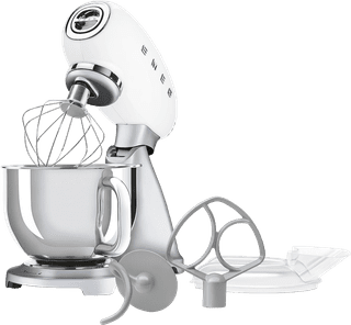 SMEG SMF04WHEU Blanc