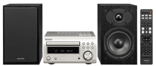 Denon D-M41DAB Zilver/Zwart