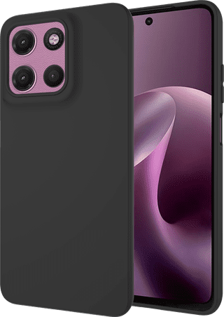 Just in Case Soft Design Motorola Moto G17 / G17 Power Back Cover Noir