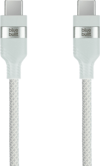 BlueBuilt Usb C naar Usb C Kabel 1,5m Nylon Mintgroen