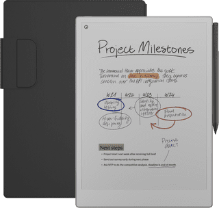 reMarkable Paper Pro + BlueBuilt Book Case Noir