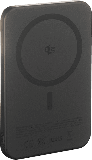Zens Draadloze Powerbank met MagSafe en Qi2.2 5.000 mAh Zwart