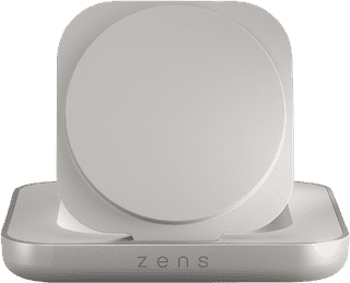 Zens MagSafe et Qi2 Chargeur Sans Fil 15 W avec Support Blanc