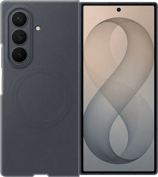 Samsung Galaxy Z Fold 8 Ultra Silicone Back Cover with Magnet Black