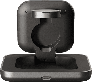Zens 2-en-1 MagSafe avec Qi2 Chargeur Sans Fil 45 W avec Support et Support pour Watch