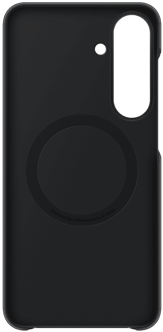 Samsung Galaxy S26 FE Siliconen Slim Back Cover met Magneet Zwart