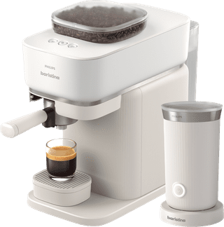 Philips Baristina BAR308/00 Wit + Melkopschuimer