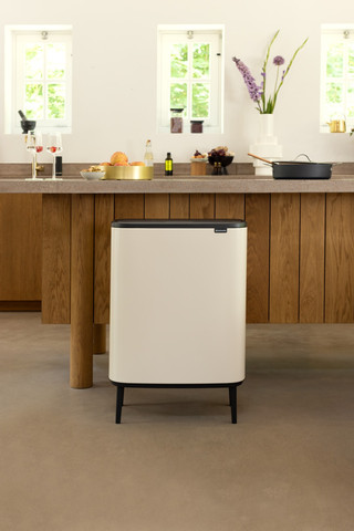 Brabantia Bo Touch Bin Hi Poubelle 60 Litres Soft Beige