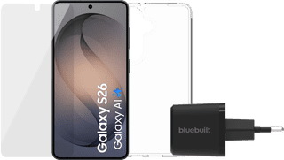 Samsung Galaxy S26 256GB Zwart 5G + Compleet Accessoirepakket