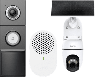 TP-Link Tapo C610 Solar Kit + D235 Smart Battery & Wired Doorbell