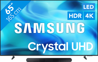 Samsung Led 65" U8070H (2026) + Samsung HW-S60D Zwart (2024)