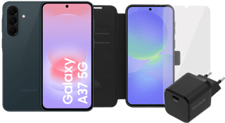 Samsung Galaxy A37 128 Go Vert Foncé 5G + Pack d'Accessoires Complet