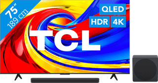 TCL QLED 75" P79L (2026) + TCL A65K