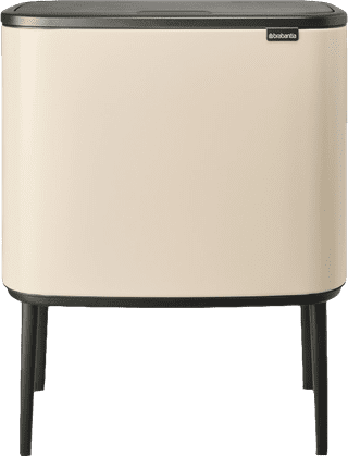 Brabantia Bo Touch Bin Poubelle 3 x 11 Litres Soft Beige