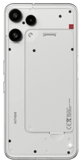 Just in Case Soft Design Nothing Phone (3a) Lite Back Cover Transparent