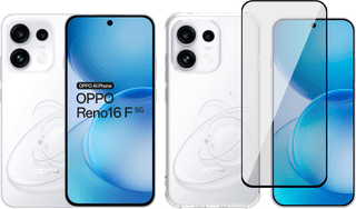 OPPO Reno16 F 256GB Wit 5G + Accessoirepakket