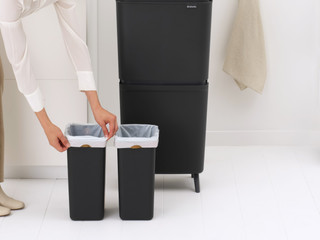 Brabantia SortUp Recycle Hi afvalemmer 25+10+10L Grijs