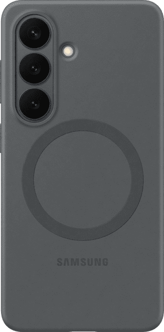 Samsung Galaxy S26 Plus Silicone Back Cover avec Aimant Noir