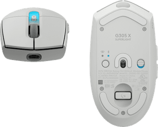Logitech G305 X Superlight Draadloze Gaming Muis Wit