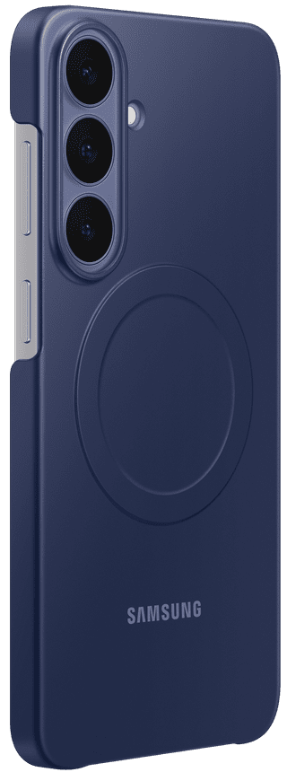 Samsung Galaxy S26 FE Siliconen Slim Back Cover met Magneet Paars