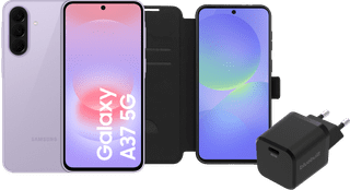 Samsung Galaxy A37 128 Go Rose 5G + Pack d'Accessoires de Base