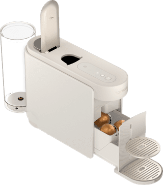 De'Longhi Nespresso ENV200WAE Vertuo UP Blanc + Aeroccino