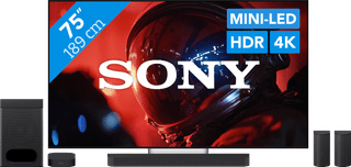 Sony Bravia 9 II True RGB 75" (2026) + Sony Bravia Theatre System 6 Noir