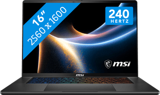 MSI Stealth 16 AI+ OLED Copilot+ PC B3WH-015BE Azerty