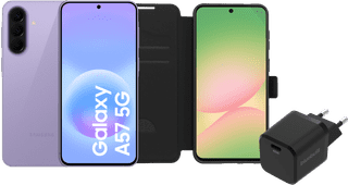 Samsung Galaxy A57 128GB Purple 5G + Basic Accessory Pack