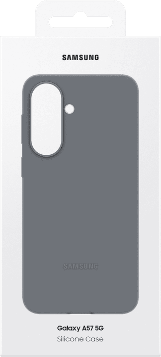 Samsung Galaxy A57 Silicone Back Cover Gray