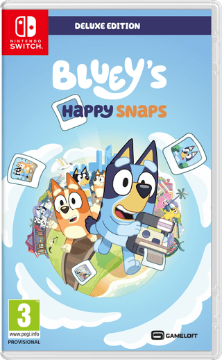 Bluey's Happy Snaps Day One Deluxe Edition Nintendo Switch
