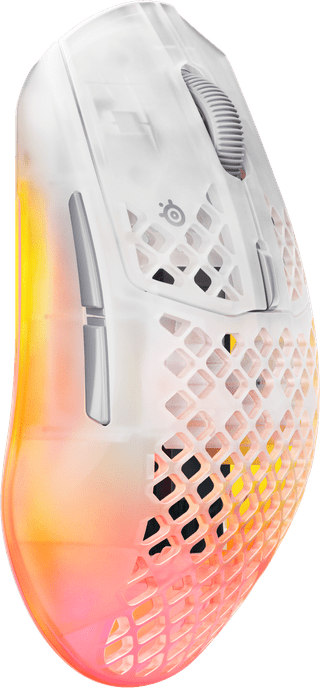 SteelSeries Aerox 3 Gen 2 Draadloze Gaming Muis Ghost