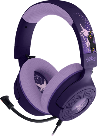 Razer Kraken V4 X Wired Gaming Headset - Pokémon Espeon/Umbreon Edition