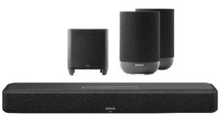 Denon Home Soundbar 550 + Denon Home subwoofer + Denon Home 200 Zwart (2x)