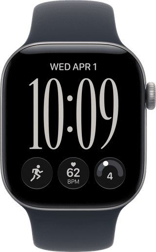 Apple Watch Series 12 Cellular 46 mm Gris Bracelet Sport M/L