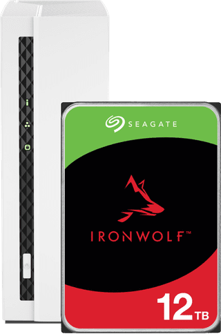 QNAP TS-133 + Seagate IronWolf 12 To