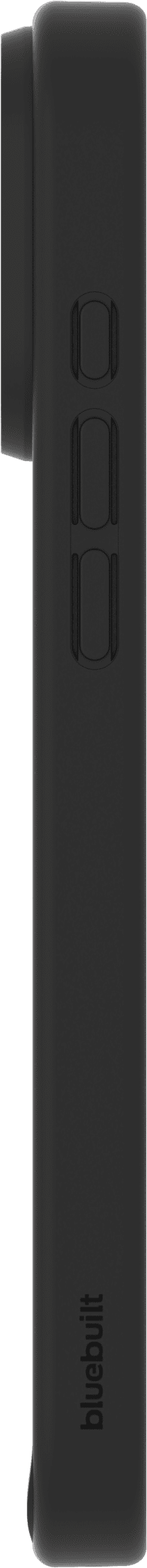 BlueBuilt MagSafe Hoesje iPhone 18 Pro Max Zwart + Kaarthouder Leer Zwart