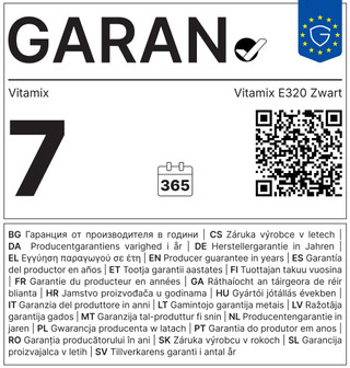Vitamix E320 Noir
